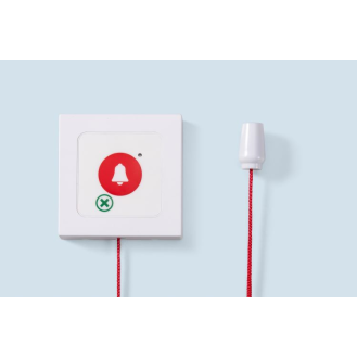 Deux boutons-poussoirs avec interrupteur à tirette, EC-17CB/L, 2x AAA 1.5V Alk.-Lire la description