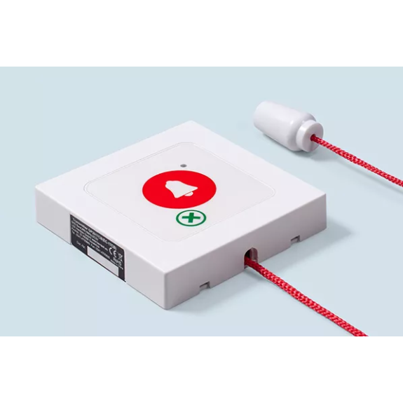 Deux boutons-poussoirs avec interrupteur à tirette, EC-17CB/L, 2x AAA 1.5V Alk.-Lire la description