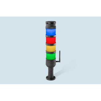 Lampe LED avec émetteur pour alarme de pager, EC-24LA/3, DC 5V-24V-Lire la description