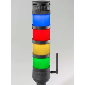 Lampe LED avec émetteur pour alarme de pager, EC-24LA/3, DC 5V-24V-Lire la description