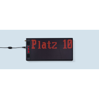 Panneau daffichage avec défilement EC-15 PS Adaptateur secteur fourni (220-240V - 5 VDC)-Lire la description