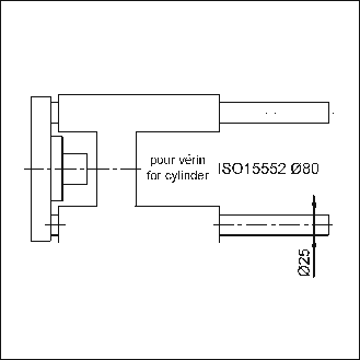 Unità di guida H Classic per cilindro ISO15552 Ø80 corsa 200 mm, boccole lisci-Leggi tutto