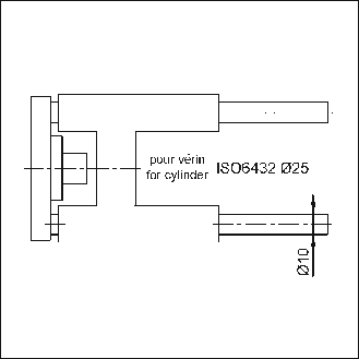 Unità di guida H Classic per cilindro ISO6432 Ø25 corsa 250 mm, boccole lisci-Leggi tutto