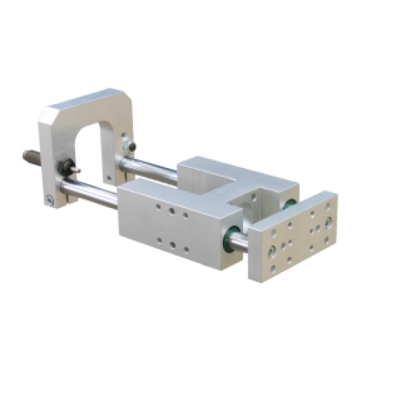 Unidad de guía H clásica para cilindro ISO6432 Ø20 carrera 160 mm, cojinetes lisos-Leer más