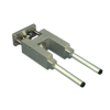 Unidad de guía H clásica para cilindro ISO6432 Ø25 carrera 160 mm, cojinetes lisos