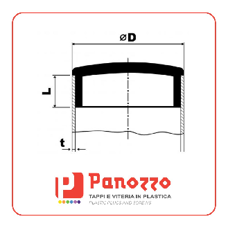 TAPPO TONDO CROMATO SATINATO 50X2mm. - Prezzo multiplo di 20 pz.-Leggi tutto
