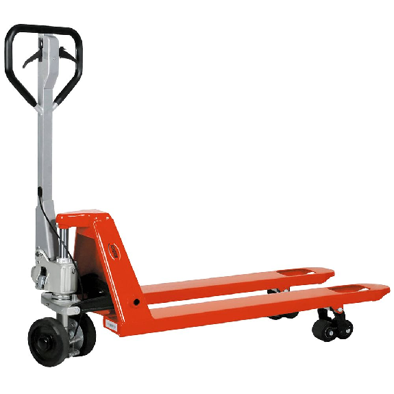 Gabelhubwagen Premium mit Bremse-Beschreibung lesen