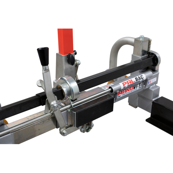 Manuvit patentierter Hubwagen Palbac mit verstellbarer Gabel Tragkraft 1000 kg Gabellänge 1025 mm-Beschreibung lesen