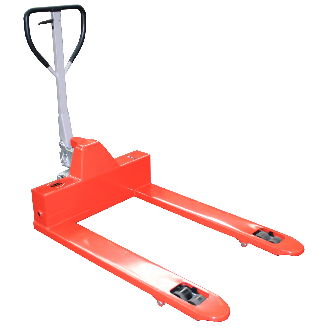Schefer Gabelhubwagen Premium für breite Sonderpaletten Tragkraft 2000kg Gabelweite 530mm-Beschreibung lesen