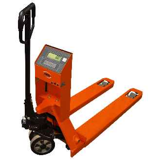 Schefer Gabelhubwagen Pimus mit Waage Tragkraft 2200kg-Beschreibung lesen