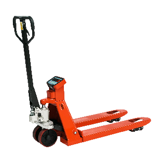 Schefer Gabelhubwagen Premium mit integrierter Waage Tragkraft 2500kg Gabellänge 800mm-Beschreibung lesen
