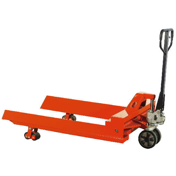 Schefer Gabelhubwagen Rollenhubwagen RHW für Rollendurchmesser 600-800mm-Beschreibung lesen