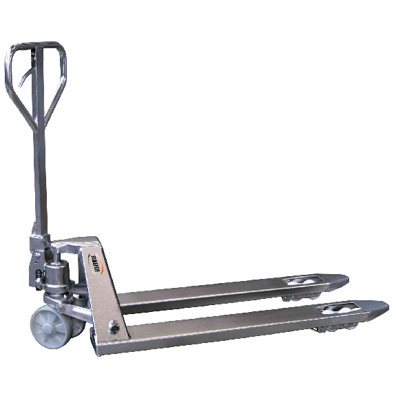 Schefer Gabelhubwagen ECO Professional Edelstahl Tragkraft 2500kg Gabellänge 1150mm-Beschreibung lesen