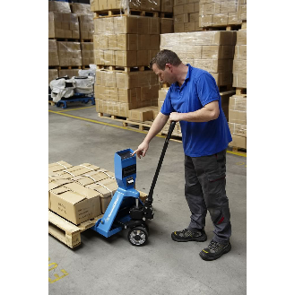 HanseLifter WHP-DE1500 Palettenhubwagen mit Waage und Drucker-Beschreibung lesen