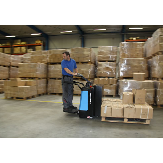 Hanselifter Elektrohubwagen E-20PL-AC Tragfähigkeit 2000 kg-Beschreibung lesen
