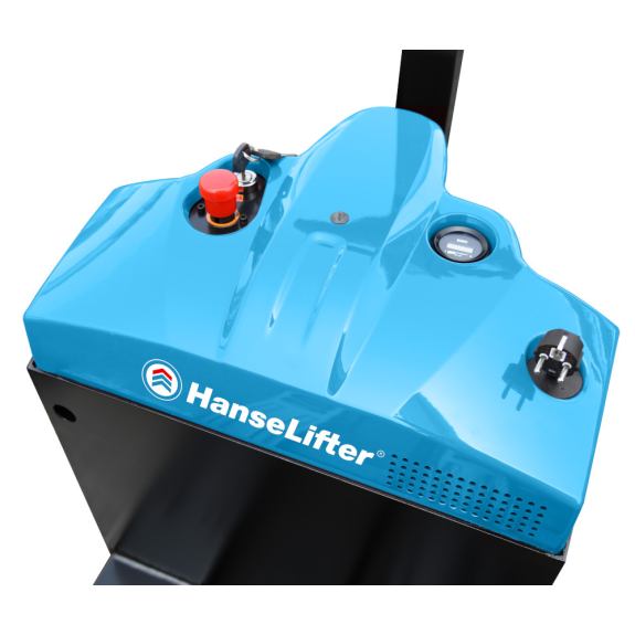 Hanselifter Elektrohubwagen E-BF-WALK Tragkraft 1500 kg-Beschreibung lesen