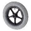 Rollcart Luft- Rolle Ø260x85mm Kunststofffelge mit Quer-Rillenprofil und 75kg Tragkraft