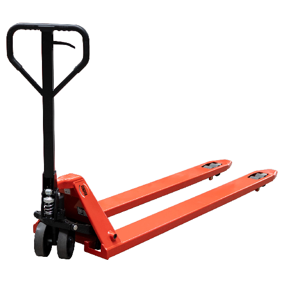 Schefer Gabelhubwagen Premium mit Schnellhub / Sonderlänge Tragkraft 2000kg Gabellänge 2000mm-Beschreibung lesen