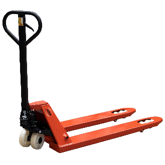 Gabelhubwagen mit Fußablasshebel und Nylon-Lenkräder-Beschreibung lesen