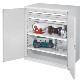 Robuster Beistellschrank ohne Mitteltrennwand 1110x1000x600mm-Beschreibung lesen