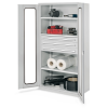 Schwerlastschrank ohne Mitteltrennwand mit Sichtfenstertüren 1950x1000x600mm