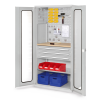 Schubladenschrank mit Sichtfenstertüren 1950x1000x600mm