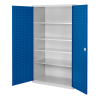 Großvolumenschrank mit Lochplattentüren 1950x1130x590mm