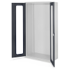 Kappes Schwerlastschränke ohne Mitteltrennwand 1950x1000x600mm Modell 40 Sichtfenstertüren anthrazitgrau