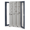 Vertikalschrank 1950x1000x600mm mit Sichtfenstertüren