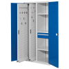 Kappes RasterPlan Vertikalschränke 1950x1000x600mm Modell 82 Doppelwandtüren enzianblau