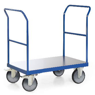Protaurus Plattformwagen F600 mit 2 Schiebebügeln ohne Bordkante 1000x600mm-Beschreibung lesen