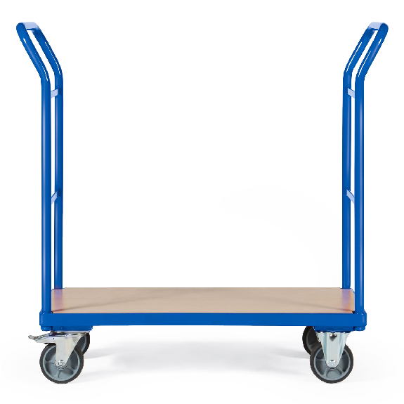Protaurus Plattformwagen mit 2 Schiebebügeln ohne Bordkante 1000x600mm-Beschreibung lesen
