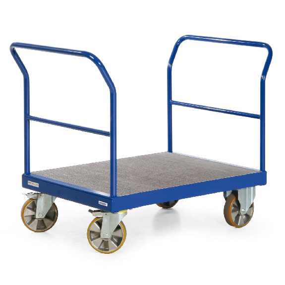 Protaurus Plattformwagen R2200 mit 2 Schiebebügeln 2200kg Tragkraft 1200x800mm-Beschreibung lesen
