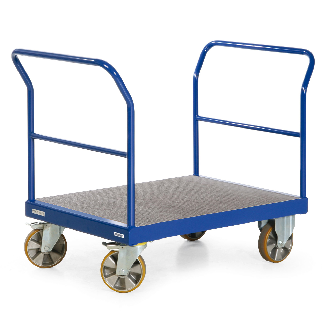 Protaurus Plattformwagen R2200 mit 2 Schiebebügeln 2200kg Tragkraft 1200x800mm-Beschreibung lesen