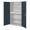 Großvolumenschrank mit Lochplattentüren 1950x1130x590mm