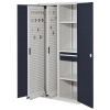 Vertikalschrank 1950x1000x600mm mit Lochplattentüren
