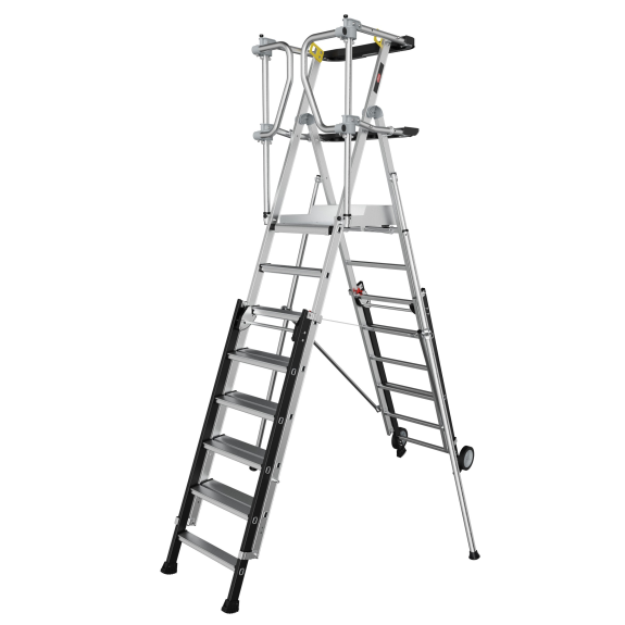 Altrex RolGuard Teleskop Plattformleiter 8/11 Stufen-Beschreibung lesen