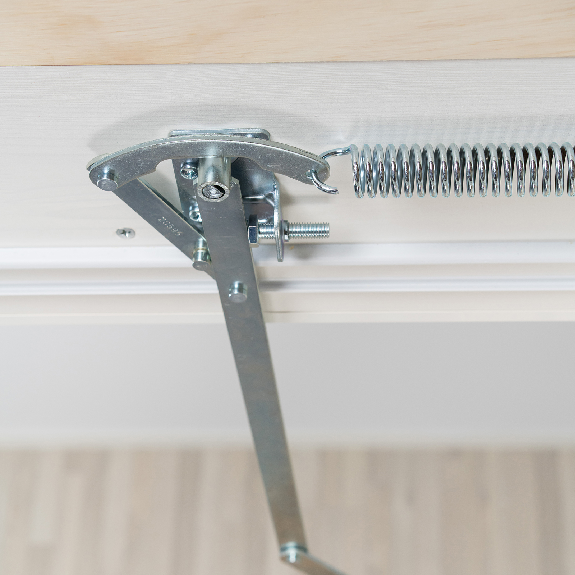 Dolle Bodentreppe clickFIX 3-teilig bis 274cm Raumhöhe mit U-Wert 0,49 Deckenöffnung 130x70cm-Beschreibung lesen