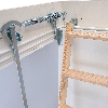 Dolle Bodentreppe clickFIX 3-teilig bis 274cm Raumhöhe mit U-Wert 0,49 Deckenöffnung 130x70cm