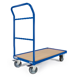 Protaurus Plattformwagen mit 1 Schiebebügel und Bordkante 850x500mm-Beschreibung lesen