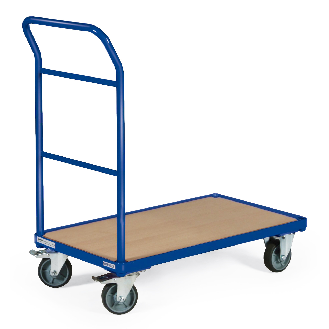 Protaurus Plattformwagen mit 1 Schiebebügel und Bordkante 850x500mm-Beschreibung lesen