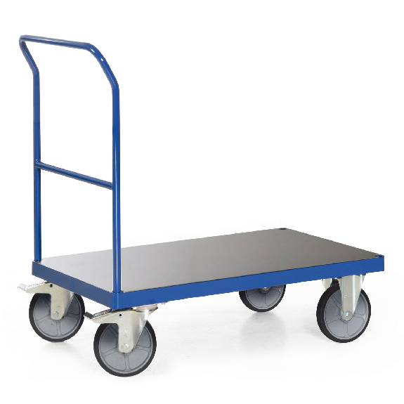 Protaurus Plattformwagen F600 mit 1 Schiebebügel ohne Bordkante 1000x700mm-Beschreibung lesen