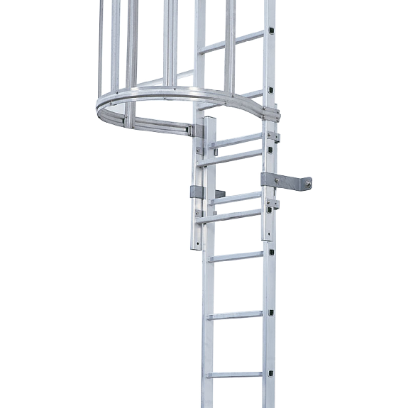 Euroline Leichtmetall-Notabstiegsleiter Aluminium blank-Beschreibung lesen