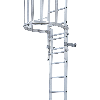 Euroline Leichtmetall-Notabstiegsleiter Aluminium blank
