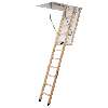 Dolle Bodentreppe extra 3-teilig bis 285cm Raumhöhe mit U-Wert 0,77 Deckenöffnung 130x60cm