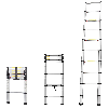 Frankana Laddy Air von Brunner Teleskopleiter 10 Stufen