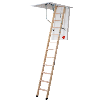 Dolle Bodentreppe clickFIX thermo 3-teilig bis 274cm Raumhöhe mit U-Wert 0,38 Deckenöffnung 120x60cm-Beschreibung lesen