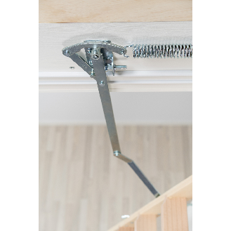 Dolle Bodentreppe clickFIX thermo 3-teilig bis 274cm Raumhöhe mit U-Wert 0,38 Deckenöffnung 120x60cm-Beschreibung lesen