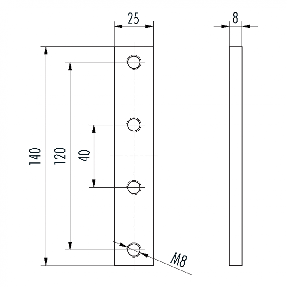 Hailo Leiterverbinder innen für Steigleitern Typ VAO 40x20mm-Beschreibung lesen