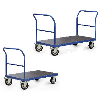 Plattformwagen mit Schiebebügel 2000x800mm-Beschreibung lesen
